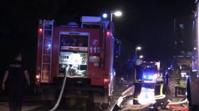 Feuer In Gleistal Agrar In Golmsdorf Bei Jena 00055